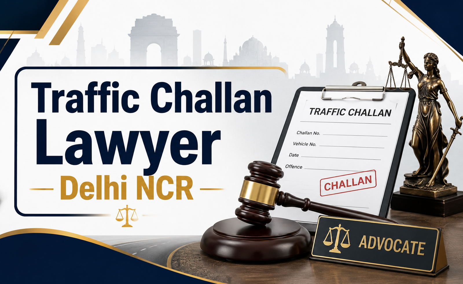 Traffic Challan Lawyer Delhi NCR