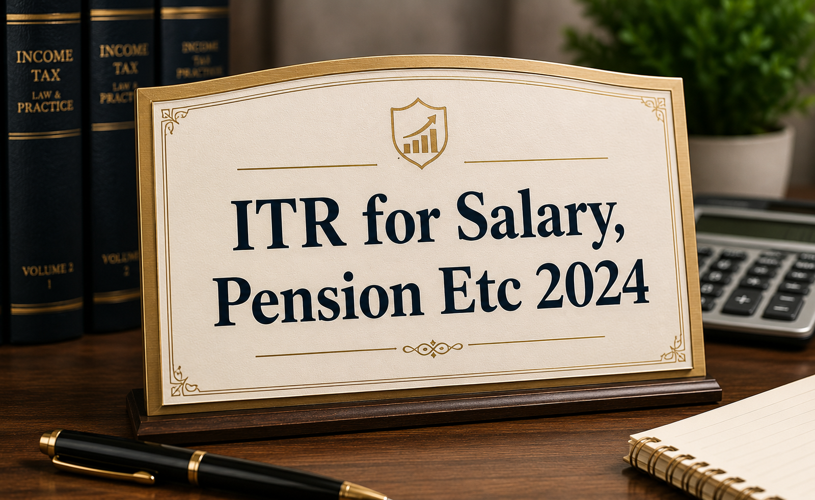ITR for Salary, Pension Etc 2024
