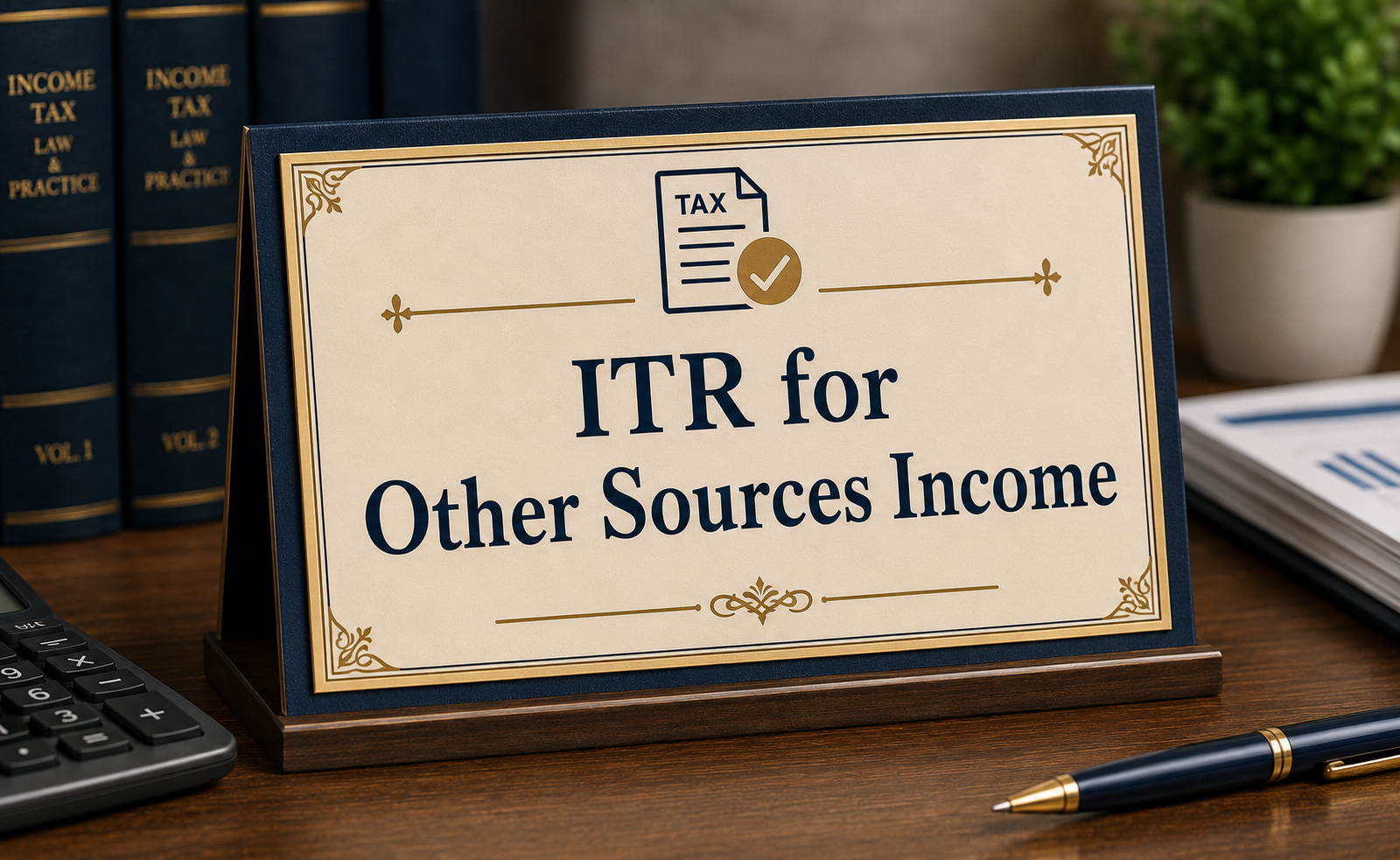 ITR for Other Sources Income